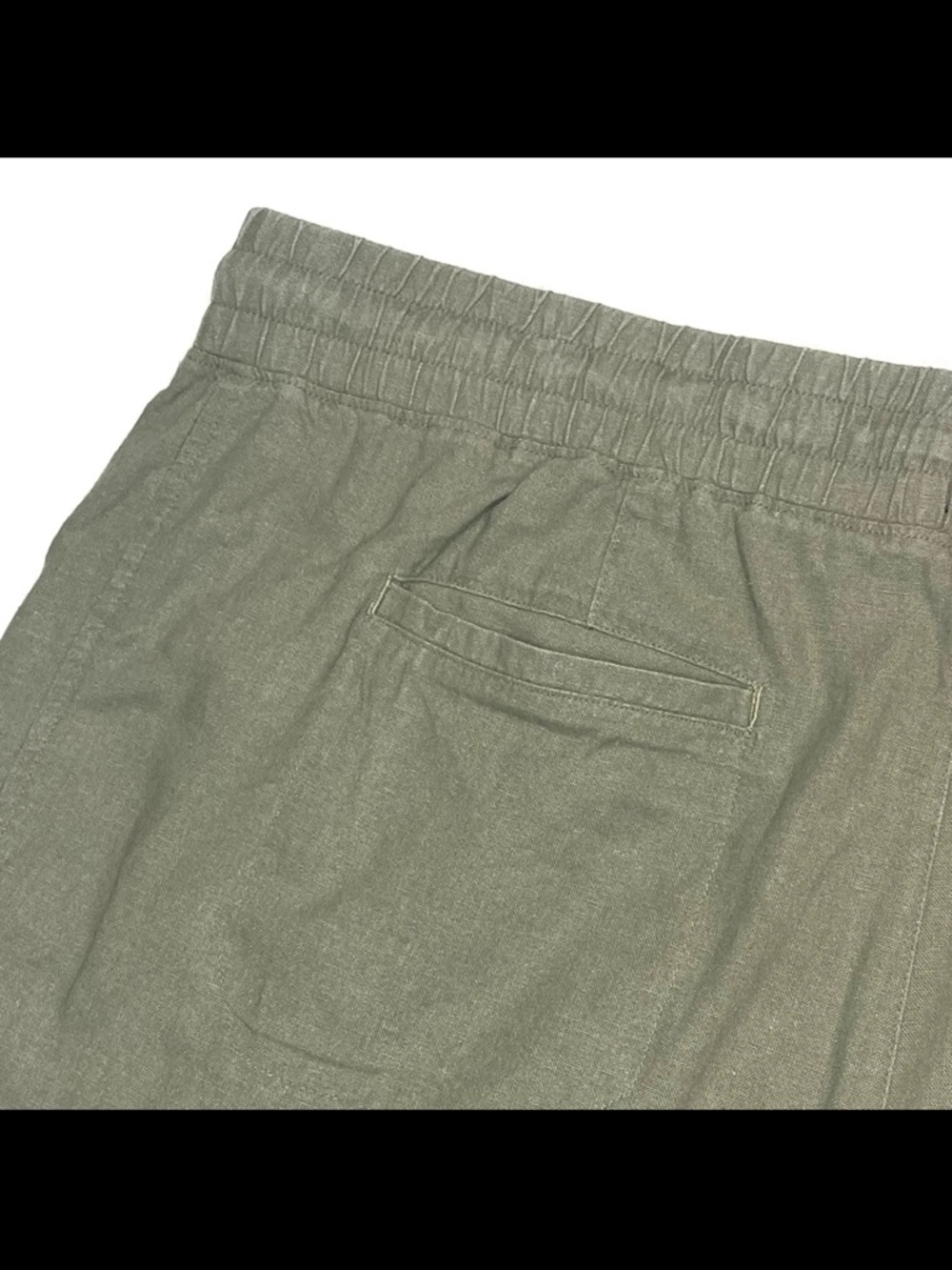 Gap nwot Olive Green Drawstring Women’s Casual Shorts size medium - Picture 7 of 8